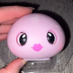 Pink squishy talking dumpling never used